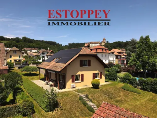 Villa individuelle de 6.5 pièces avec grand jardin de 1'618 m2