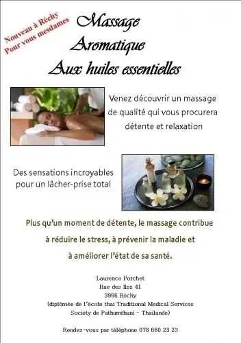 Massage aux huiles essentielles à Chalais