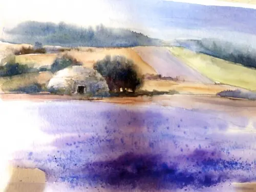 Stage d'aquarelle en Provence à Le Mont sur Lausanne
