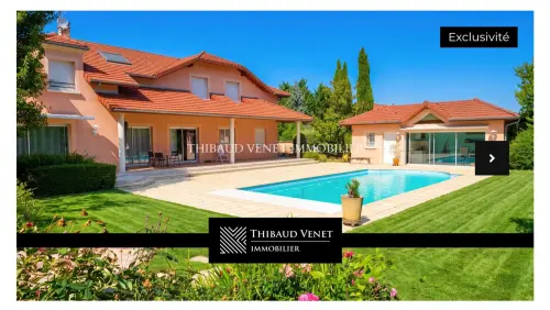 EXCLUSIVITÉ – VILLA DE STANDING - 350 m² habitable à 1h10 de Genève.