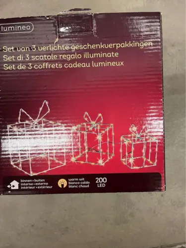 Cadeaux lumineux de Noel à Genève