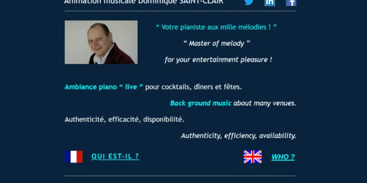 Votre pianiste aux mille mélodies !