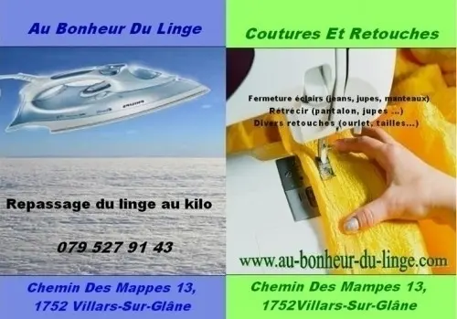 magasin de retouche,couture er repassage à posieux