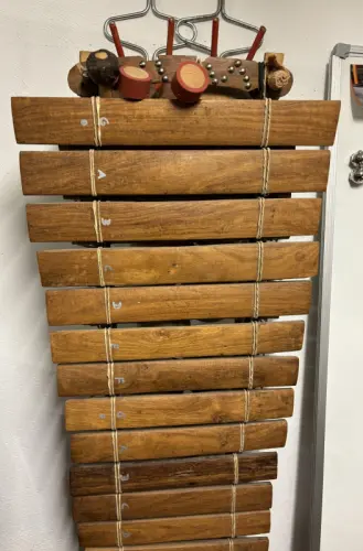 Balafon Bourkina Faso Accordé A=440 à Vernier