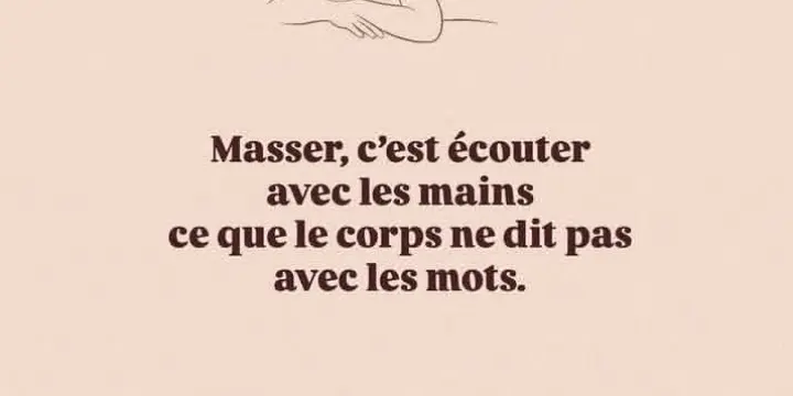 Massage et soin À Domicile !