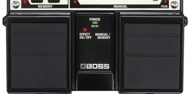 Pédale Boss EQ-20 - Egaliseur