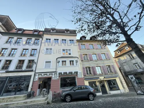 Investissez au coeur de la ville pour ce lot de deux logements loués à Porrentruy