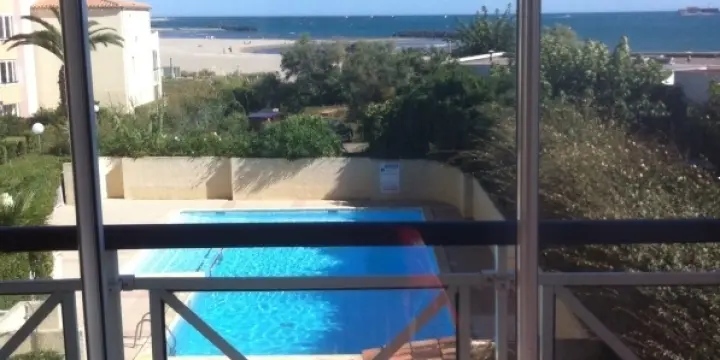 Appartement Cap d'Agde 1ère ligne mer