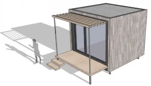 Votre bureau dans votre jardin ? Office-Garten sur-mesure à Biel/Bienne