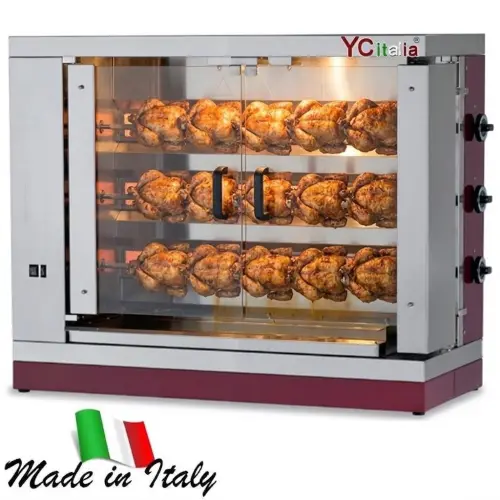 RÔTISSOIRE À GAZ 15 POULETS