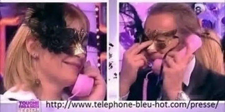 Maitresse Corinne Téléphone Bleu hot, Des hôtes