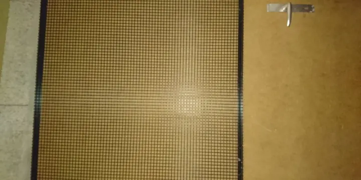 Grilles métalliques thermolacquées noires