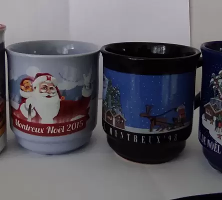 lot de 4 mugs collection -NOEL
