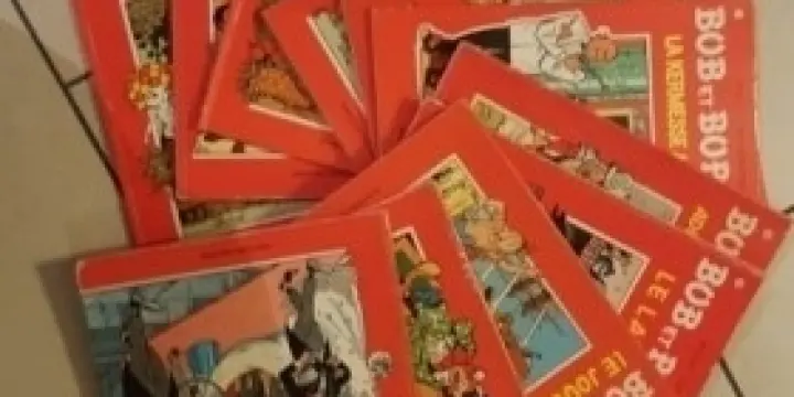 Lot de 10 bd Bob et bobette