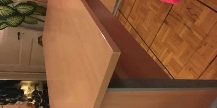 Bureau avec meuble de rangement