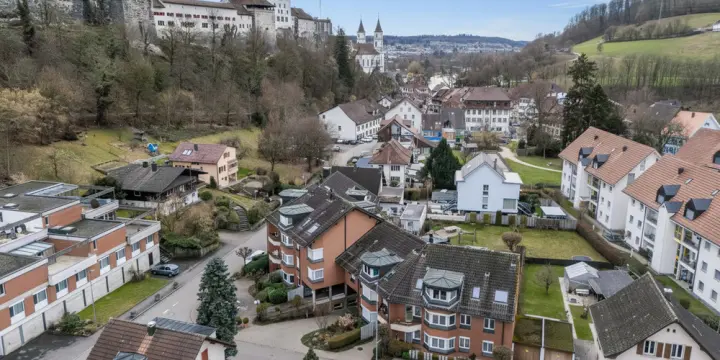 Ihr Zuhause - mit Sicht auf die Festung Aarburg