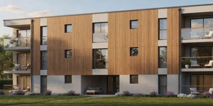 5P au 1er étage à Meyrin village - lot 3.03