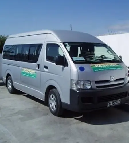 Transport microbus en Tunisie à Hammamet
