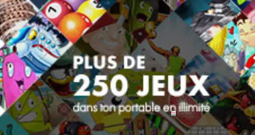 250 jeux mobiles sur m.Playweez  à Paris 9eme Arrondissement