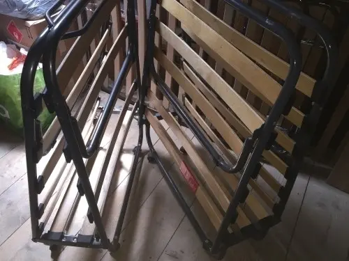 2 sommier 80x200 avec pieds à st.  imier