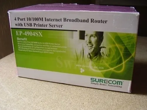 Internet Broadband Router Surecom à Fleurier