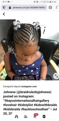 Coiffeuse tresses africaines à domicile pour ma fille à Genève