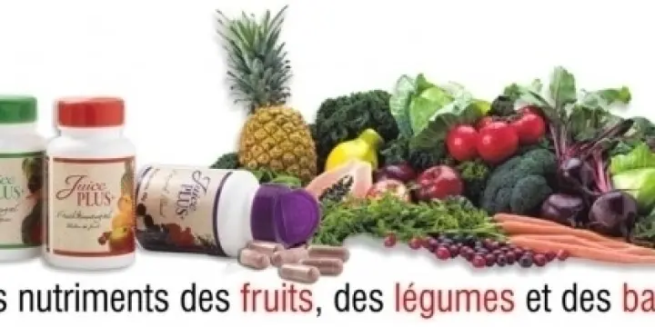Juice plus+  pour votre bien être