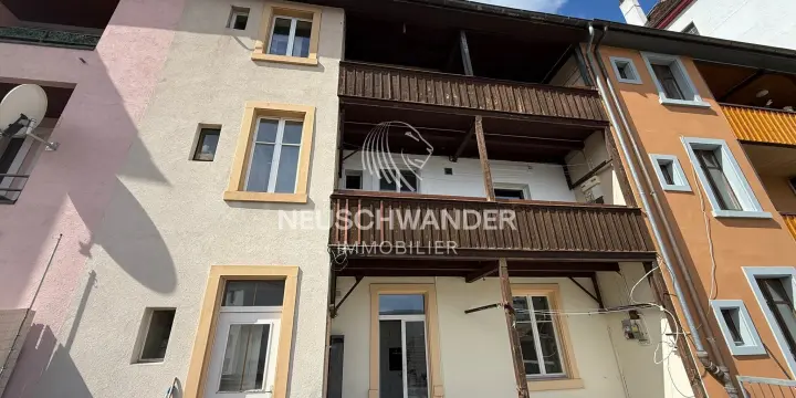 À vendre à Moutier immeuble de 1 commerce et 3 appartements