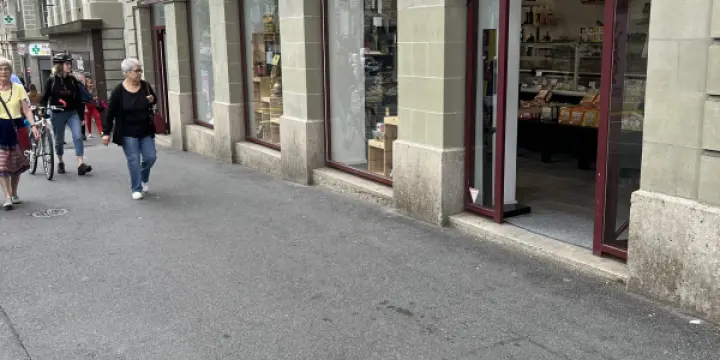 Arcade Hyper Centre de Lausanne rue Piétonne