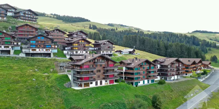 Champoussin, appartement meublé de 2.5 pces avec terrasse