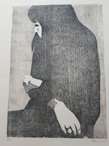 "Jeune fille" à Amance