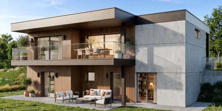 A VENDRE SPLENDIDE VILLA 6.5 PCES A OLLON