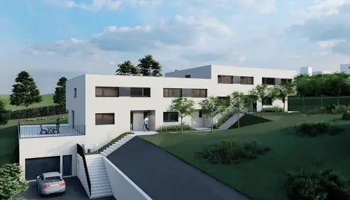 À vendre au Noirmont villa mitoyenne moderne de 5.5 pièces à Le Noirmont