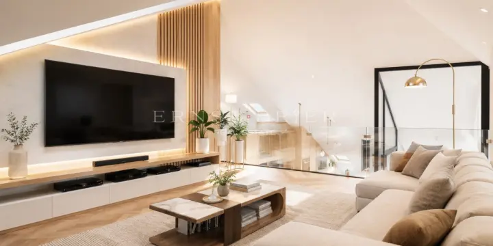PROMOTION SUR PLANS - Magnifique duplex de standing 6 pièces avec loggia - 189m2