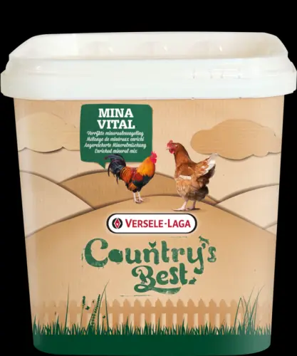 Mélange enrichi pour volailles MinaVital 4kg à Vesin