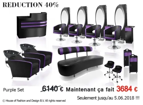 Mobilier coiffure esthétique à Paris