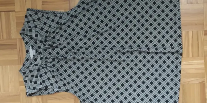 Blouse H&M noir-blanc Comme neuve
