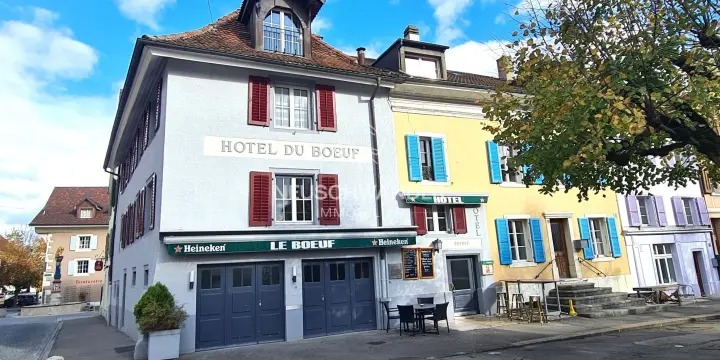 Hôtel-restaurant de renom à vendre à Delémont