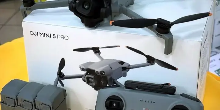 Drones DJI Mini 5 Pro, DJI Mavic 4 Pro, DJI Mavic 3 Pro, DJI Air 3S,  DJI Mini 4 Pro, DJI Mavic 3E