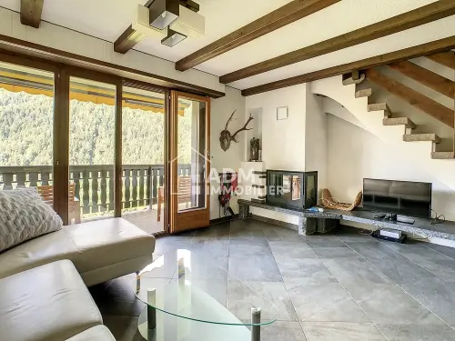 Ovronnaz, Duplex 4 ½ pièces à louer à l'année à Ovronnaz