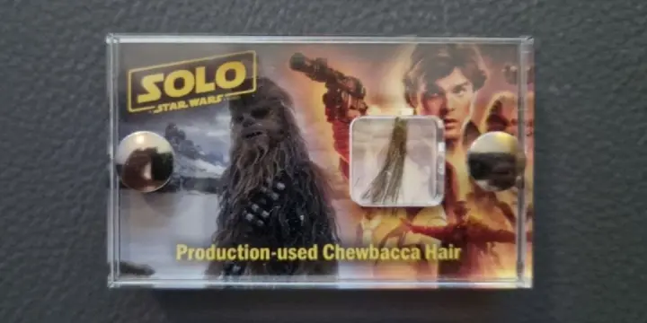Poils de Chewbacca authentiques du film Solo Star Wars