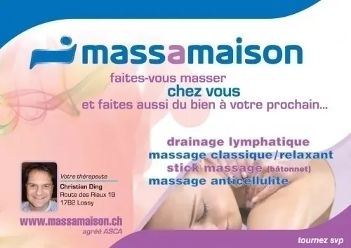 Massamaison - massages chez vous! à Lossy