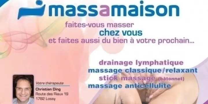 Massamaison - massages chez vous!