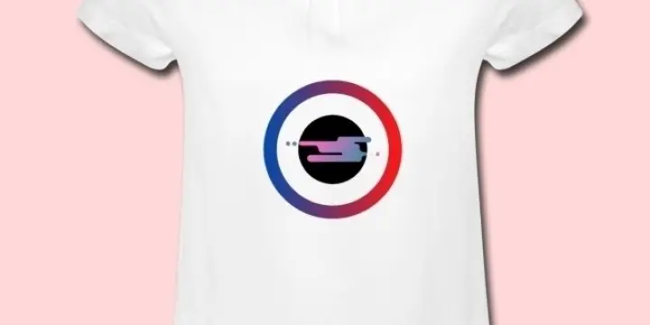 T-shirt à fronces au col Fille