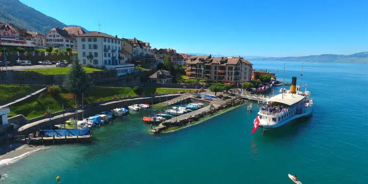 Appartement de 3 pièces au 3ème étage à louer à St-Gingolph