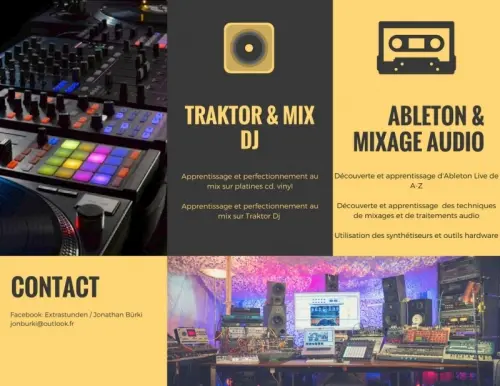 Formation Ableton Live, traitement audio et mix dj à La Neuveville