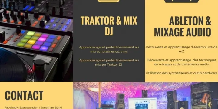 Formation Ableton Live, traitement audio et mix dj