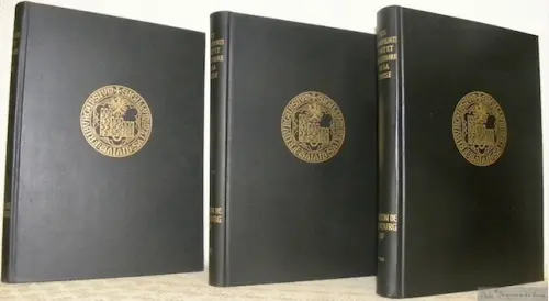 Les monuments d’art et d’histoire du canton de Fribourg. 3 Volumes. Tome 1: La ville de Fribourg…