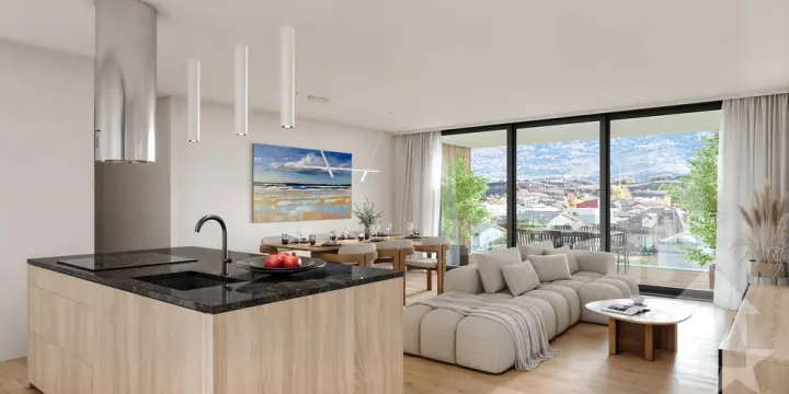 Appartement 4.5 pièces - Lot C3 - Les jardins de Plan-Conthey