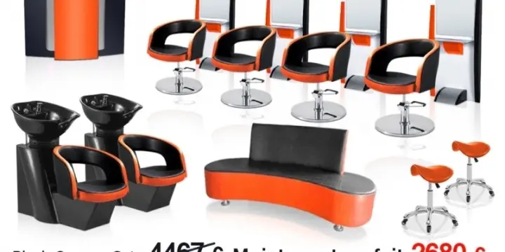 Complet de salon de coiffure À promo